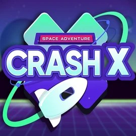 Crash X slot icon by Turbo Games, available at Bonuskong Casino