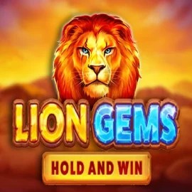 Official Slots logo: Lion Gems Hold and Win by Playson at Bonuskong Casino