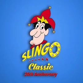 Slingo Classic 20th Anniversary logo by Slingo Bonuskong Casino